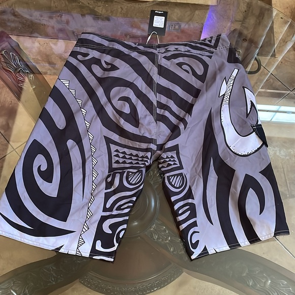 unitop Men's Swim Trunks Beachwear Quick Dry Hawaiian Printed size 34 NWT - Picture 6 of 8